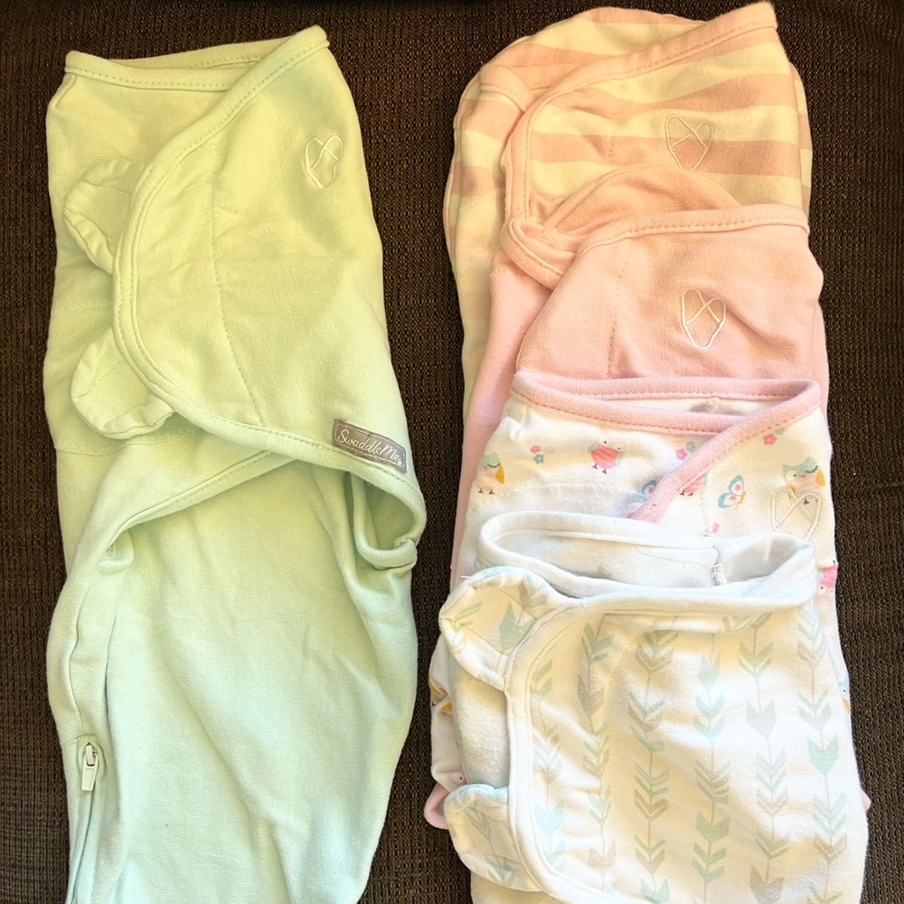 Set of 9 Swaddle Me swaddles